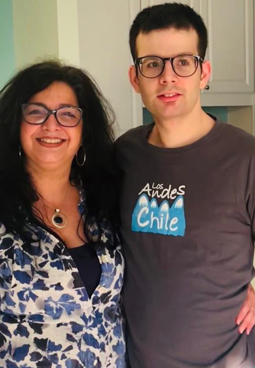 Leonor Apablaza Espinoza, mamá de Lawrence